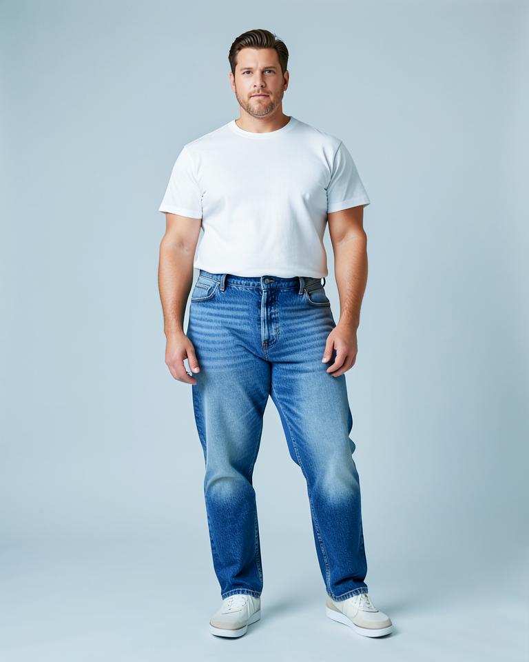 Relaxed Tapered Jeans